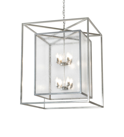 Meyda Tiffany Kitzi Box 226415 Pendant Light - Nickel