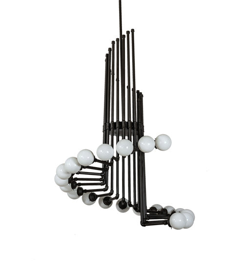 Meyda Tiffany Pipedream 227020 Chandelier Light - Oil Rubbed Bronze