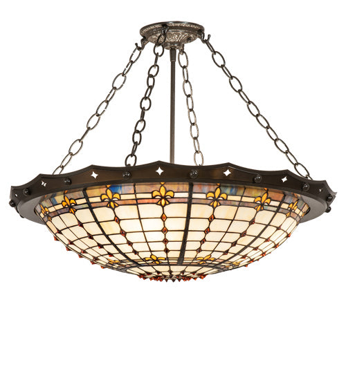 Meyda Tiffany Fleur-De-Lite 227120 Ceiling Light