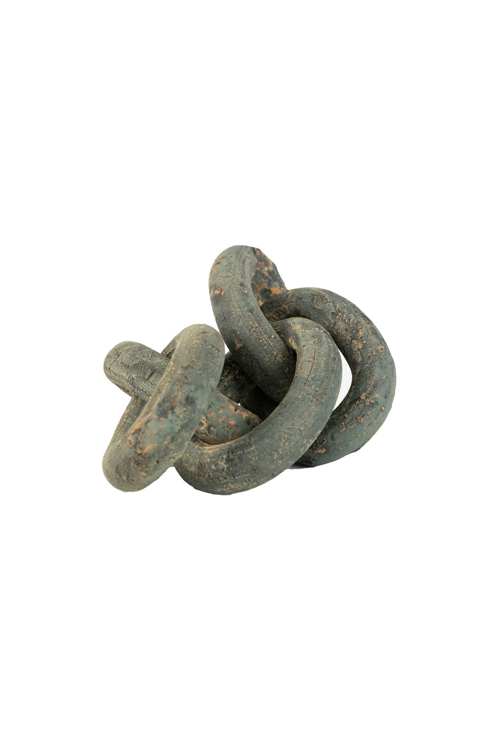 Kalalou Lighting H3933  Clay Chain - Round Edges Home Decor Bronze / Dark