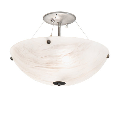 Meyda Tiffany Cypola 228455 Ceiling Light - Brushed Nickel
