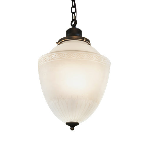 Meyda Tiffany Ovum Aquinum 228548 Pendant Light - Antique Brass