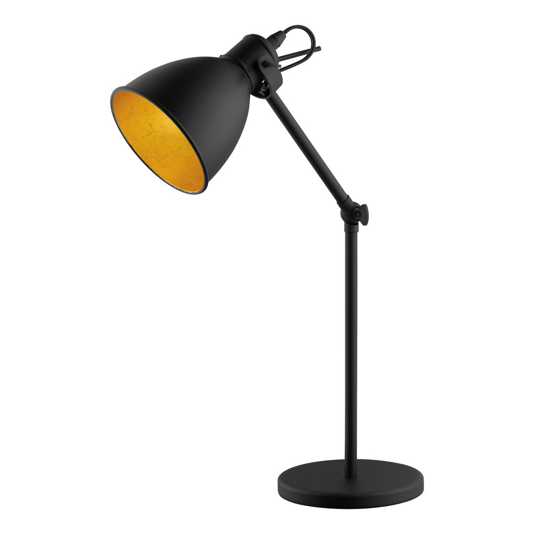 Eglo Lighting 203447A  Priddy 2 Lamp Black / Gold