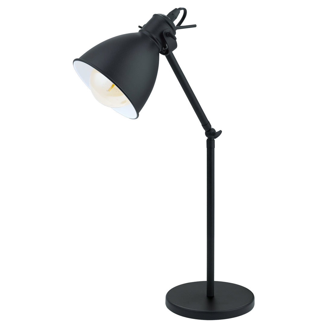 Eglo Lighting 49469A  Priddy Lamp Black / White