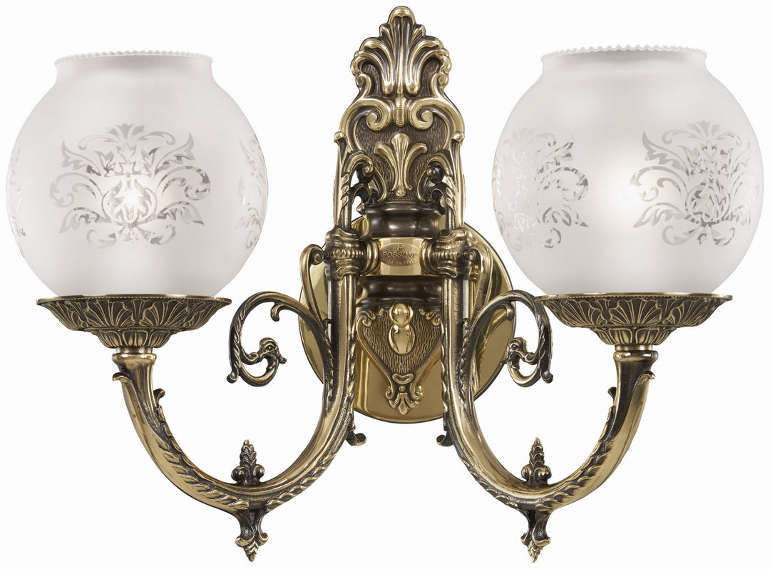 Metropolitan Metropolitan N801902 Wall Light - Antique Classic Brass