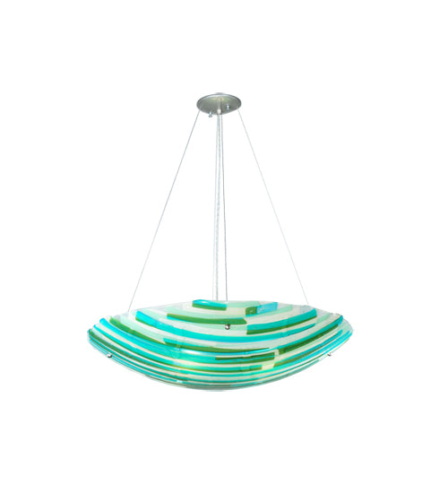 Meyda Tiffany Metro Fusion 108133 Pendant Light - Nickel