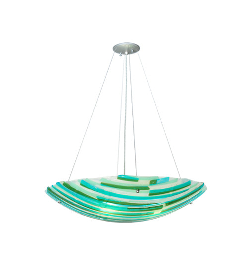 Meyda Tiffany Metro Fusion 108133 Pendant Light - Nickel