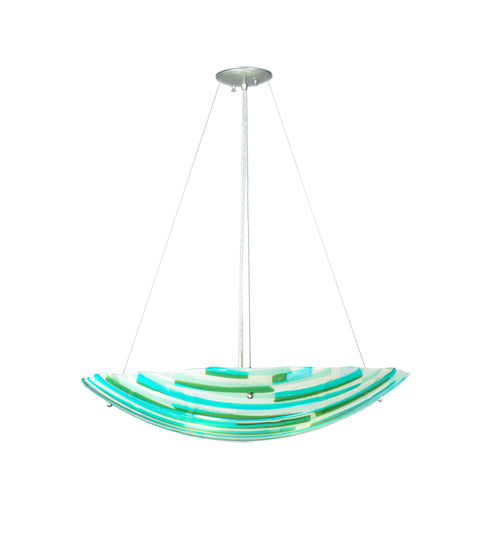 Meyda Tiffany Metro Fusion 108133 Pendant Light - Nickel