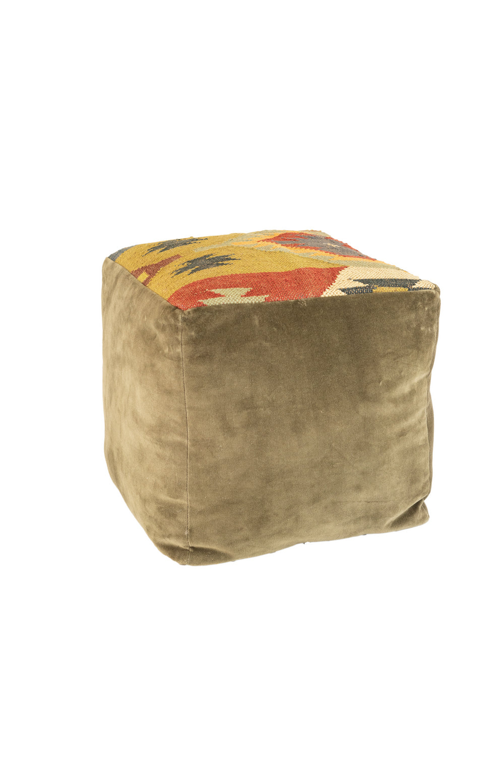 Kalalou Lighting NKHU1056  Pouf Furniture Bronze / Dark