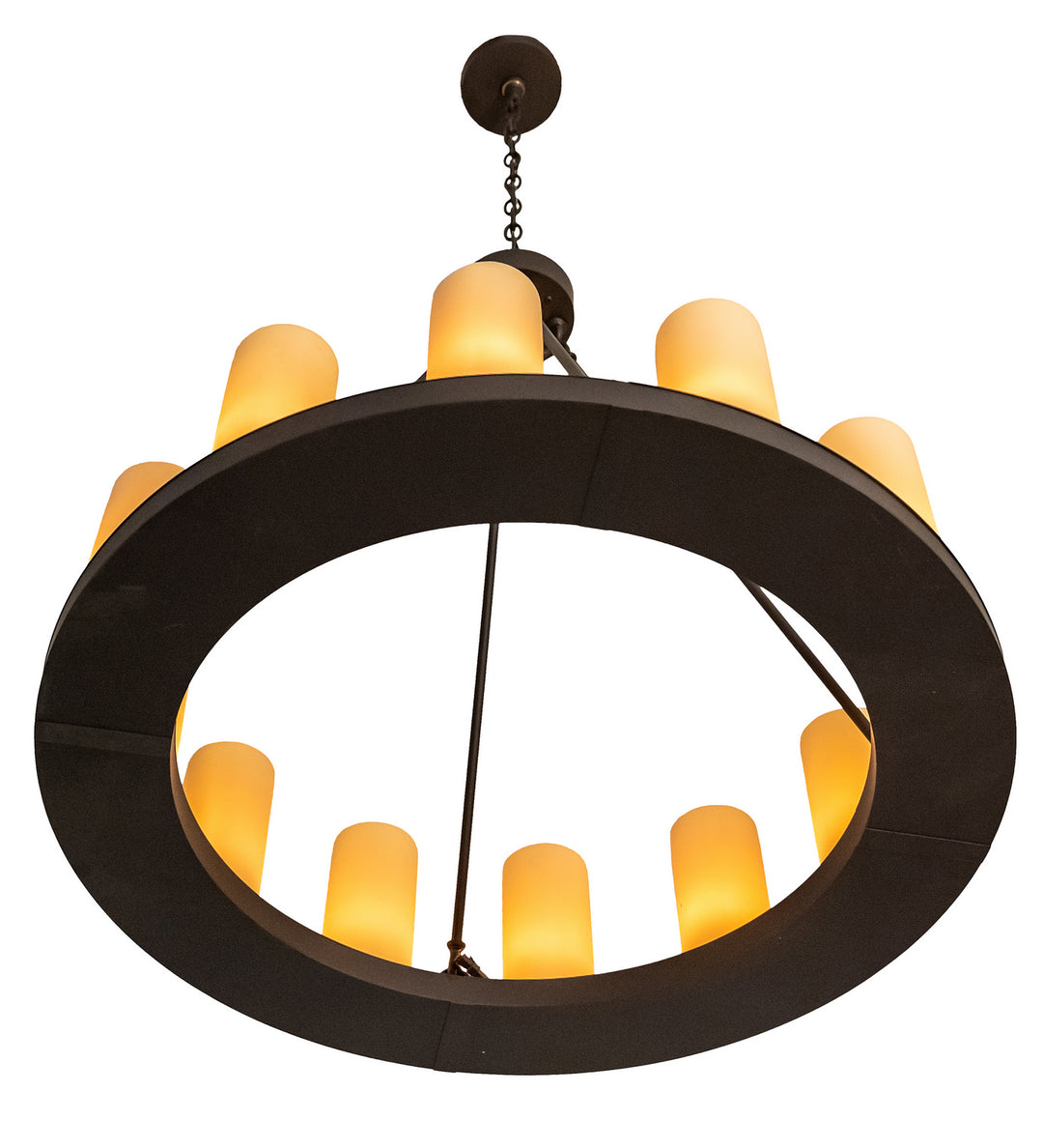 Meyda Tiffany Loxley 230212 Chandelier Light - Oil Rubbed Bronze