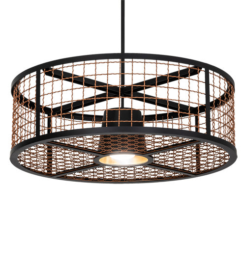 Meyda Tiffany Paloma Golpe 230966 Pendant Light - Bronze