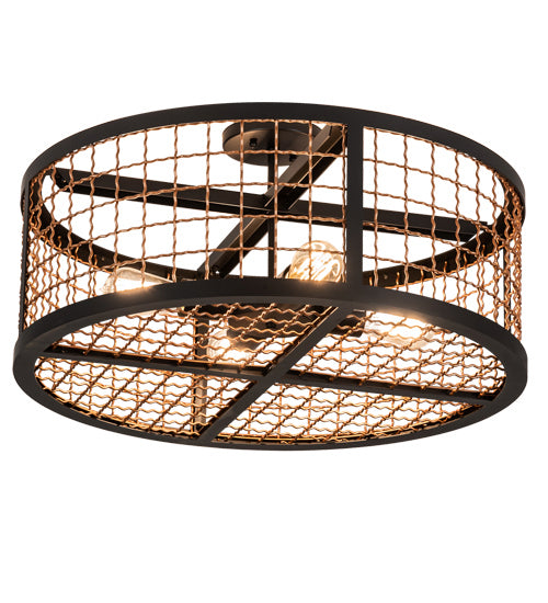 Meyda Tiffany Paloma Golpe 230967 Ceiling Light - Bronze