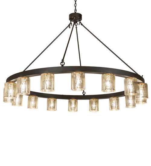 Meyda Tiffany Loxley 231480 Chandelier Light - Oil Rubbed Bronze