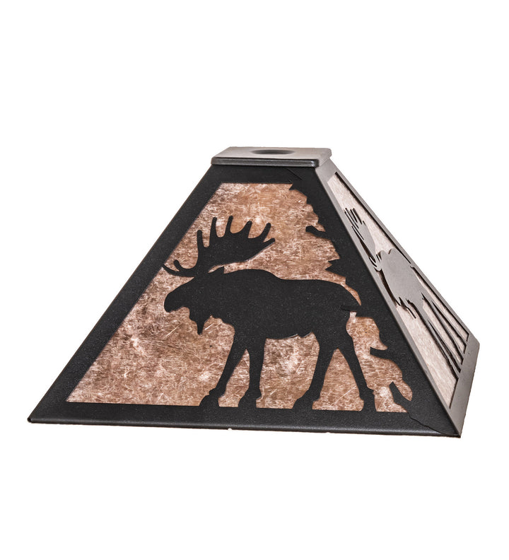 Meyda Tiffany Lighting 27207 Moose Shade Lamp Shade Bronze / Dark