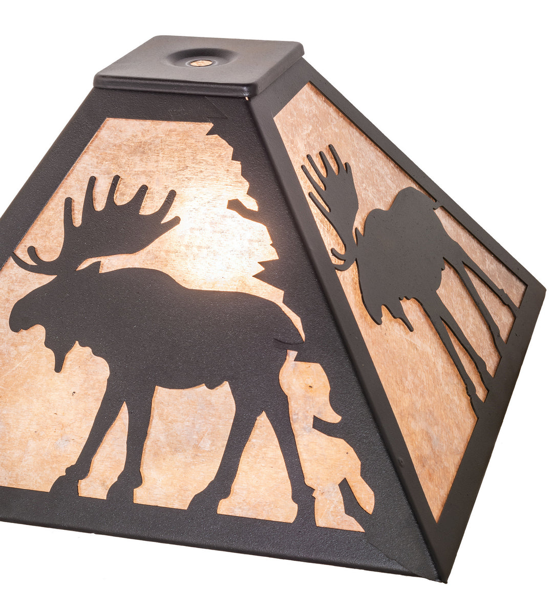 Meyda Tiffany Lighting 27207 Moose Shade Lamp Shade Bronze / Dark