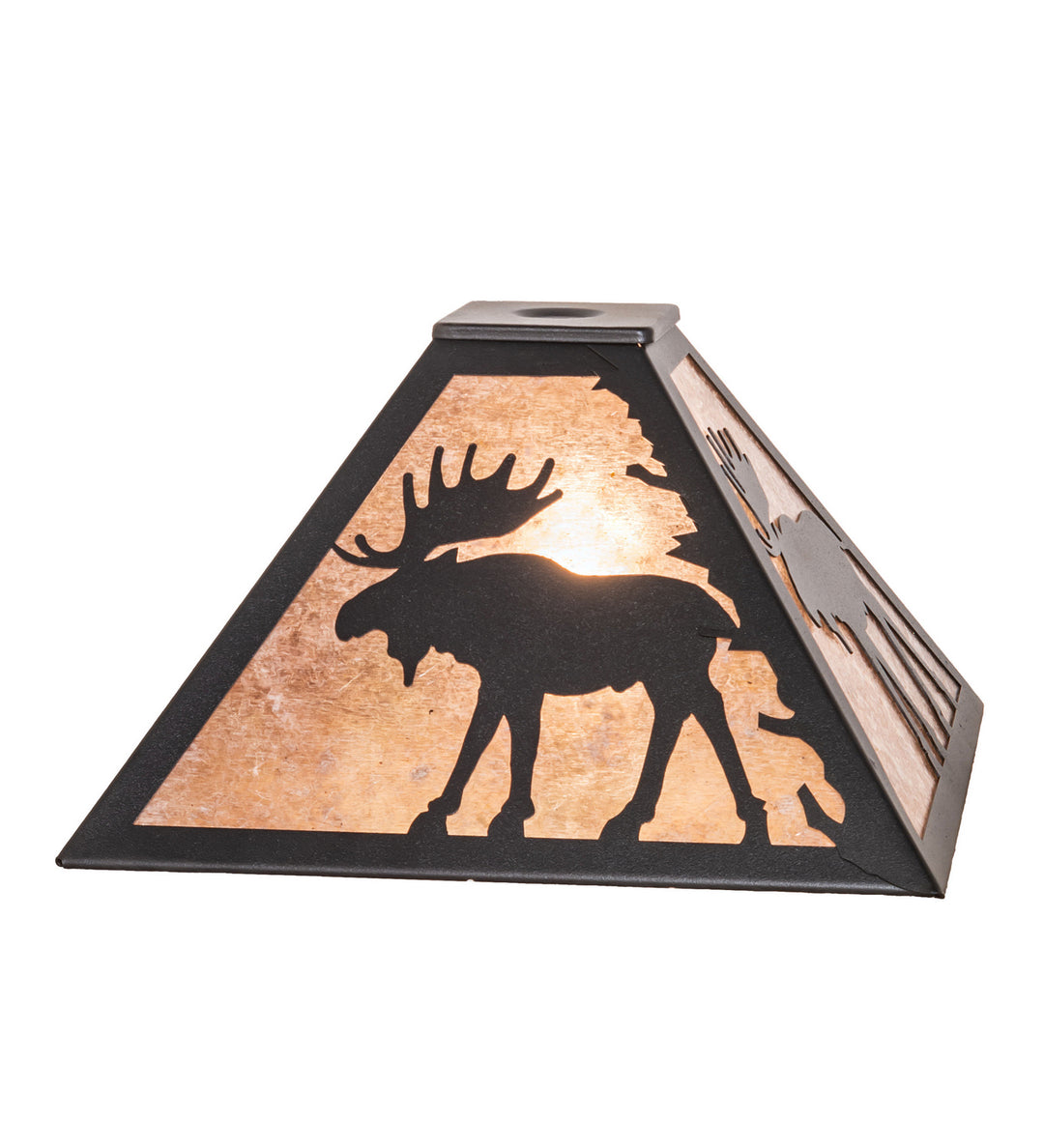 Meyda Tiffany Lighting 27207 Moose Shade Lamp Shade Bronze / Dark