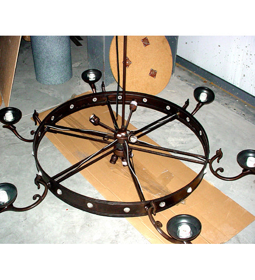 Meyda Tiffany Catch Of The Day 38477 Chandelier Light - Mahogany Bronze