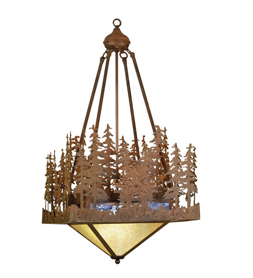 Meyda Tiffany Pine Lake 50292 Pendant Light - Rust