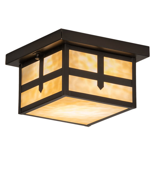 Meyda Tiffany Hyde Park 52717 Ceiling Light - Craftsman Brown