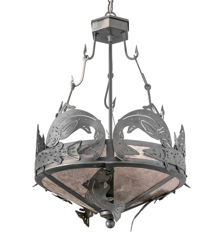 Meyda Tiffany Catch Of The Day 65156 Pendant Light - Steel