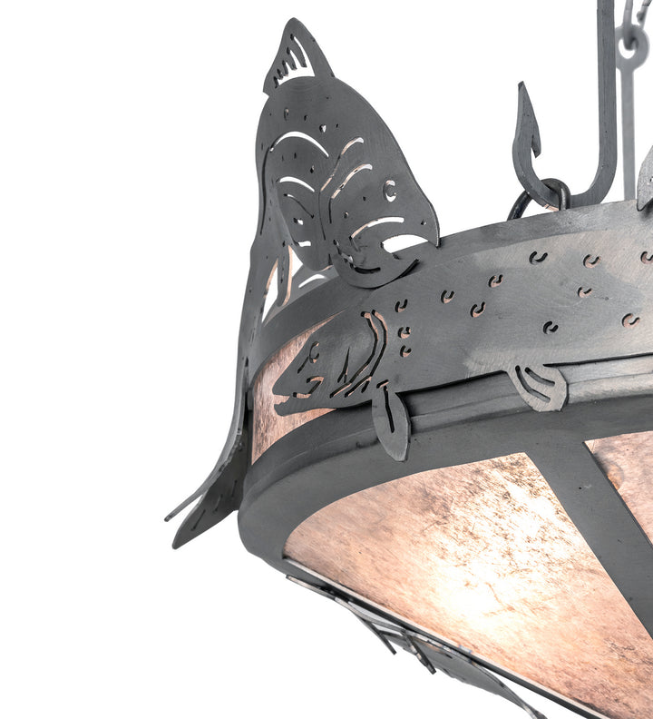 Meyda Tiffany Catch Of The Day 65156 Pendant Light - Steel