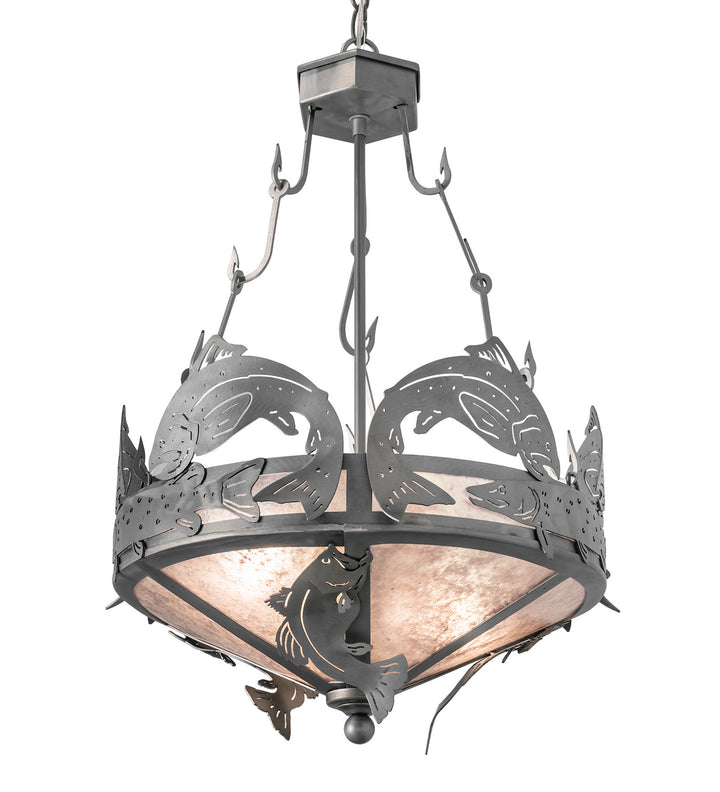 Meyda Tiffany Catch Of The Day 65156 Pendant Light - Steel