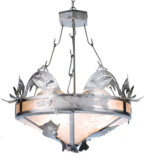 Meyda Tiffany Catch Of The Day 65177 Pendant Light - Steel