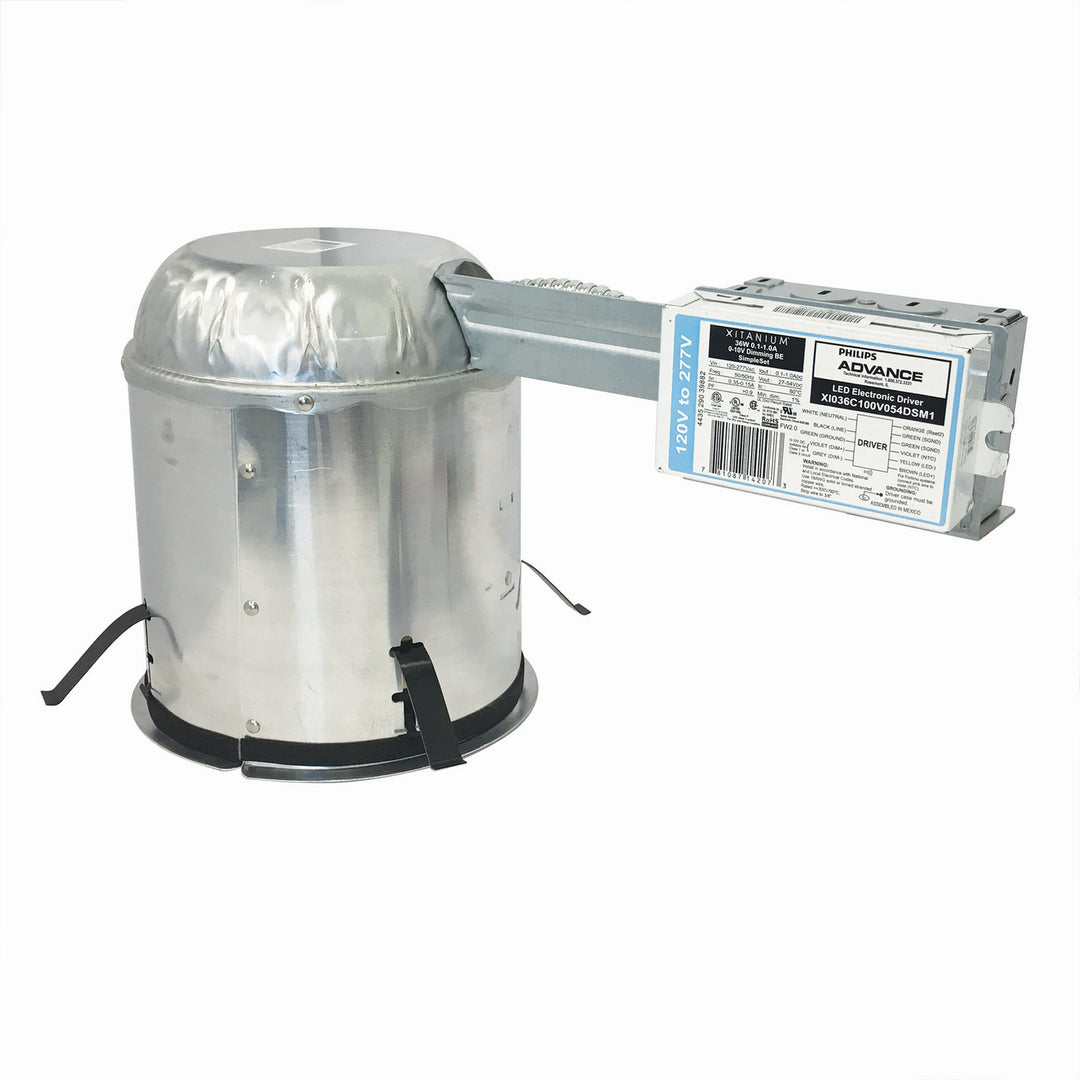 Nora Lighting NHRM2-625LE3   Recessed Light Pewter, Nickel, Silver
