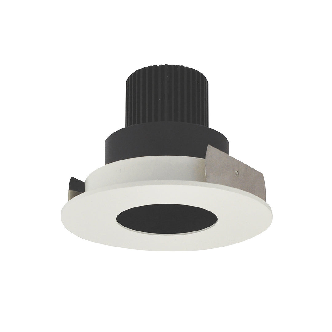 Nora Lighting NIO-4RPHCDXBMPW   Recessed Light Black Pinhole / Matte Powder White