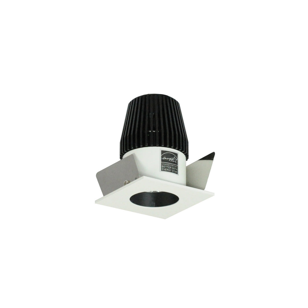 Nora Lighting NIOB-1SNGCDXBW  Iolite Recessed Light Black / White