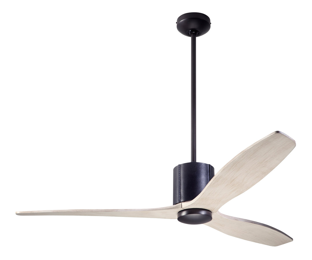 Modern Fan Company LeatherLuxe DC LLX-DBBK-54-WW-NL-RC Ceiling Fan -