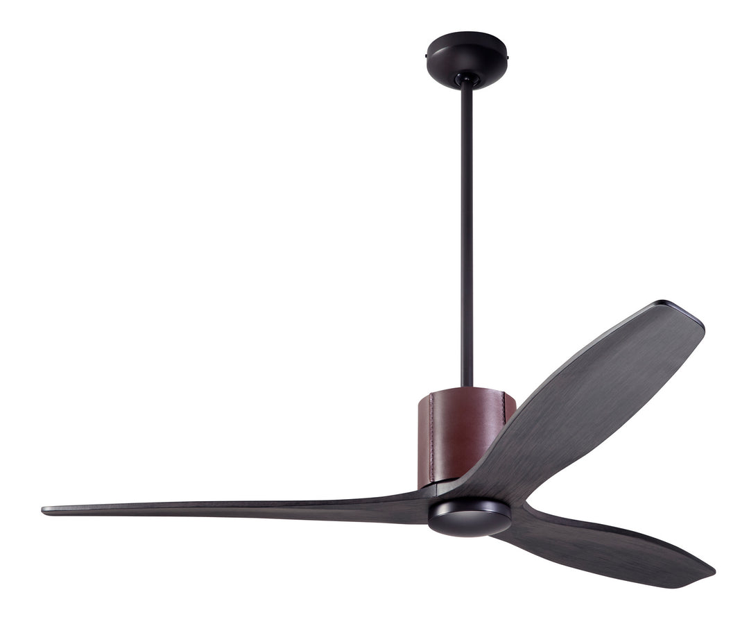 Modern Fan Company LeatherLuxe DC LLX-DBCH-54-EB-NL-RC Ceiling Fan -