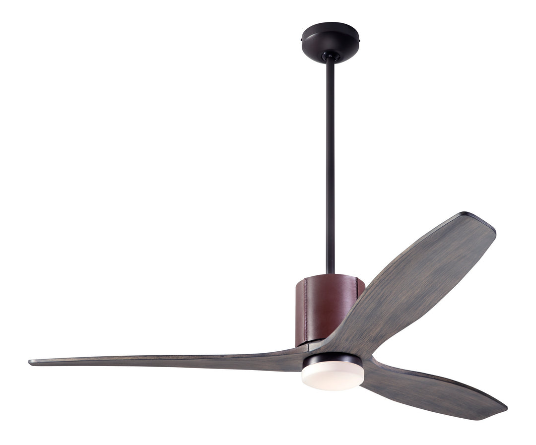 Modern Fan Company LeatherLuxe DC LLX-DBCH-54-GY-271-RC Ceiling Fan -
