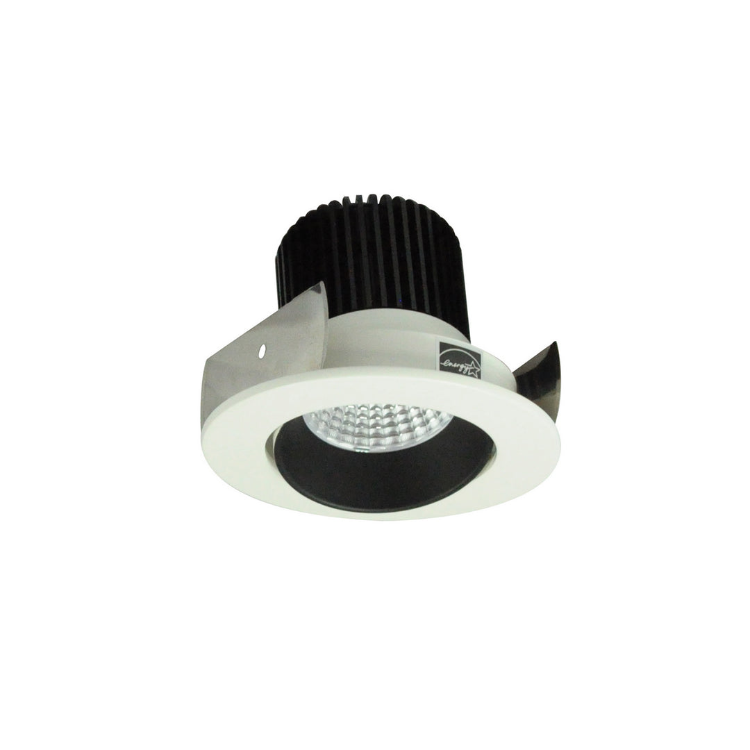 Nora Lighting NIOB-2RC50XBW  Iolite Recessed Light Black / White