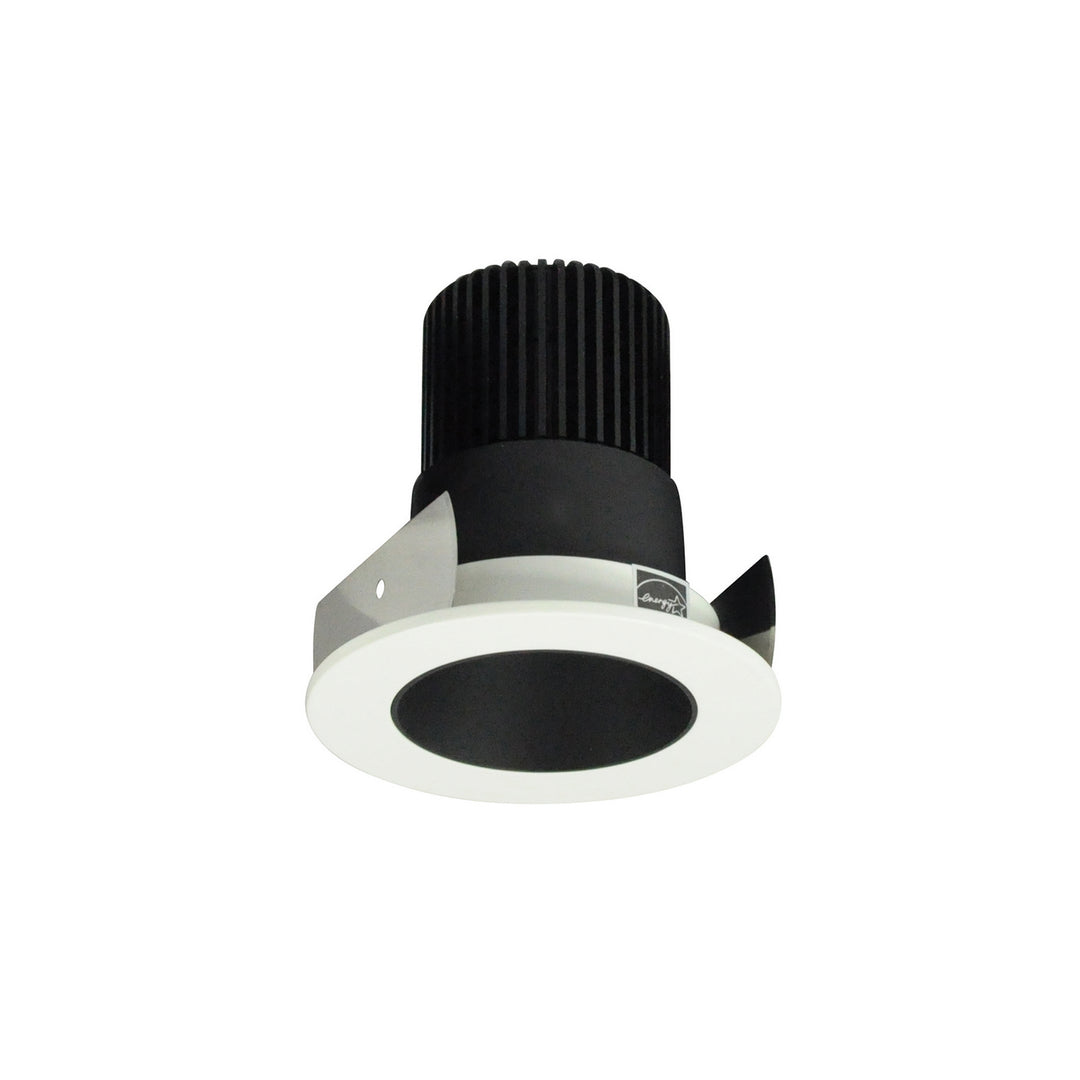 Nora Lighting NIOB-2RNDC50XBW/10   Recessed Light Black / White