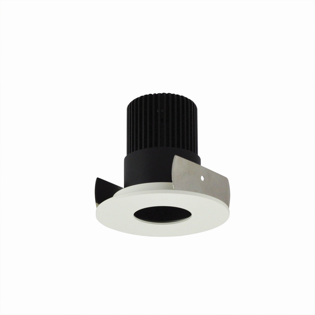 Nora Lighting NIOB-2RPH27XBMPW/10   Recessed Light Black Pinhole / Matte Powder White
