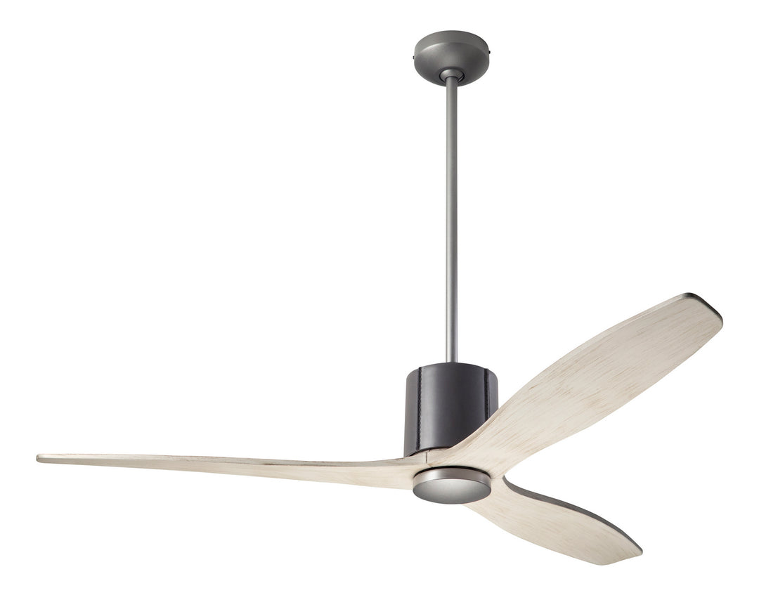 Modern Fan Company LeatherLuxe DC LLX-GTGY-54-WW-NL-WC Ceiling Fan -