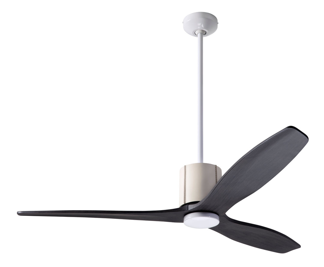 Modern Fan Company LeatherLuxe DC LLX-GWIV-54-EB-NL-CC Ceiling Fan -