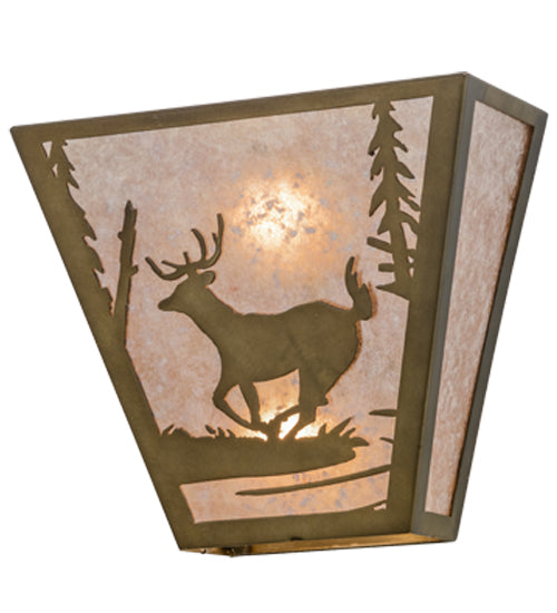 Meyda Tiffany Deer Creek 108531 Wall Light - Antique Copper