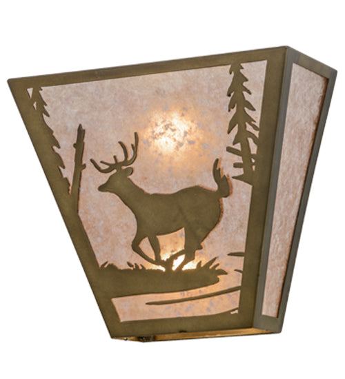 Meyda Tiffany Deer Creek 108531 Wall Light - Antique Copper