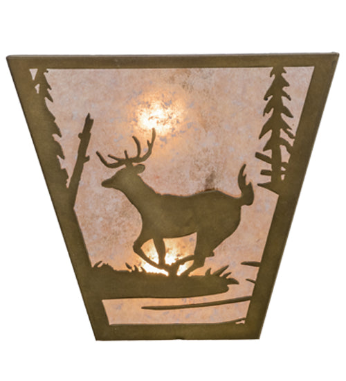 Meyda Tiffany Deer Creek 108531 Wall Light - Antique Copper