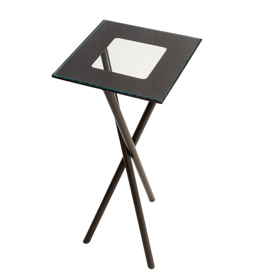 Meyda Tiffany Lighting 108559 Tripod Table Furniture Bronze / Dark