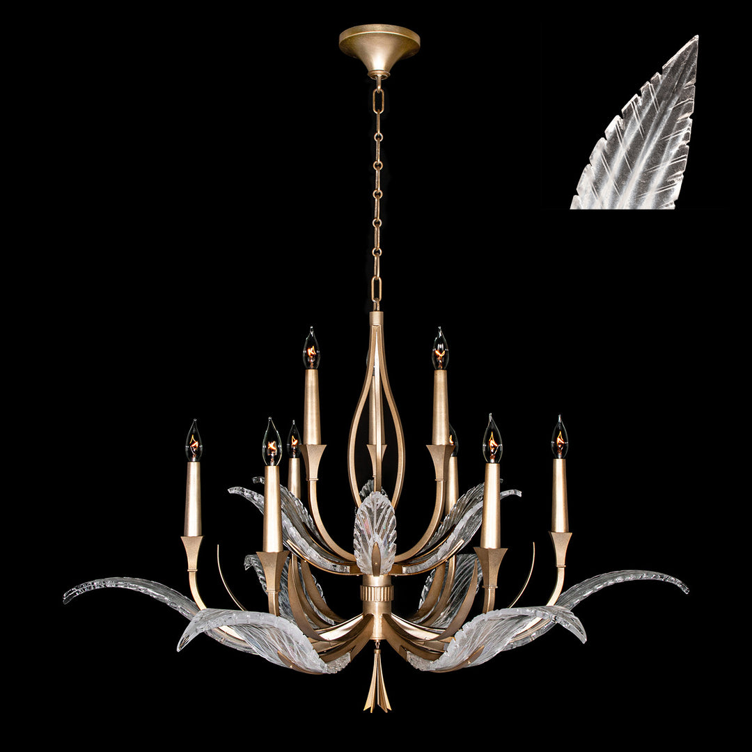 Fine Art Plume 893640-21ST Chandelier Light - Gold