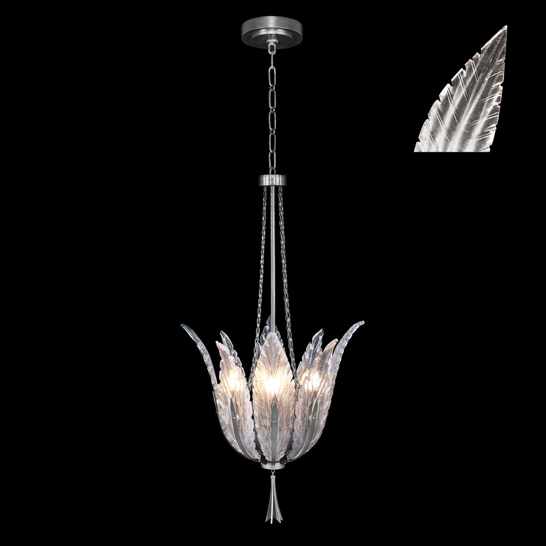 Fine Art Plume 893940-11ST Pendant Light - Silver