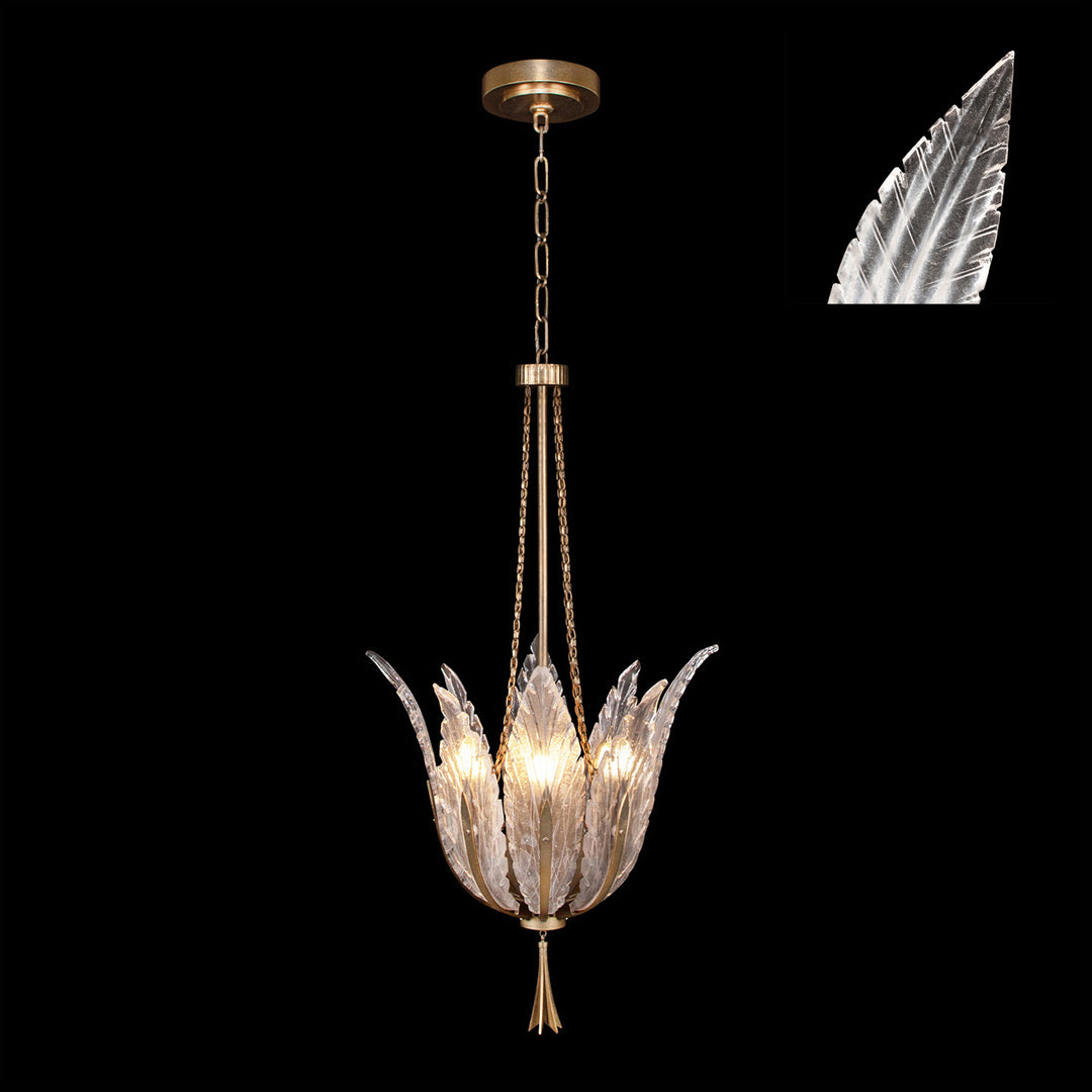 Fine Art Plume 893940-21ST Pendant Light - Gold
