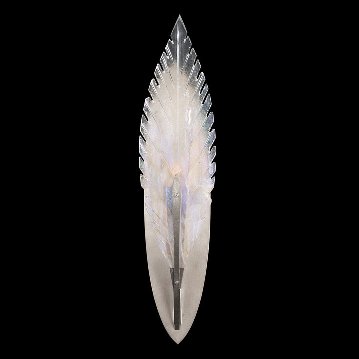 Fine Art Plume 894550-1ST Wall Light - Silver