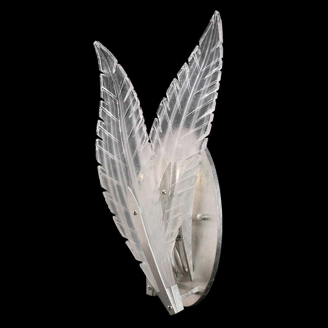 Fine Art Plume 894750-11ST Wall Light - Silver