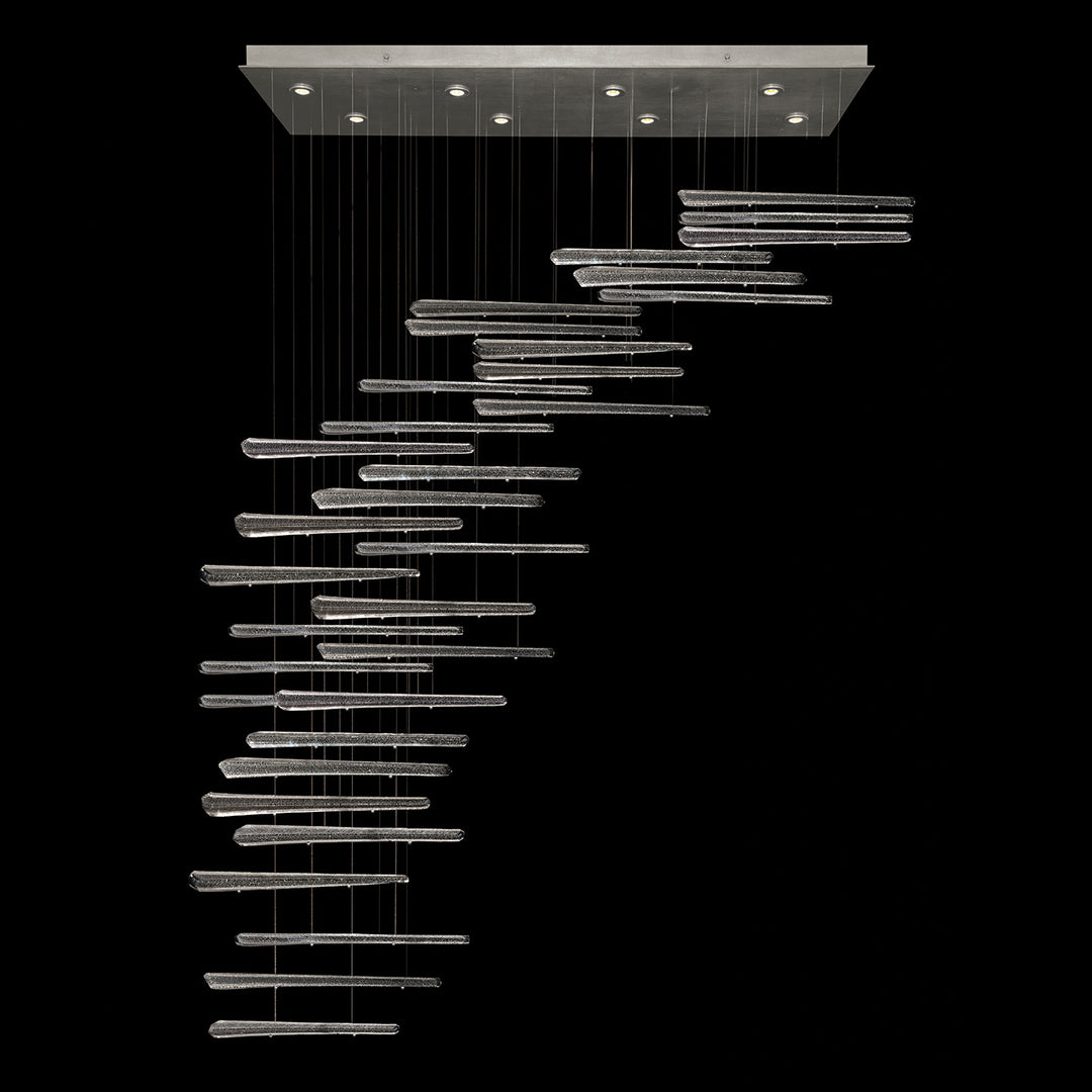 Fine Art Elevate 894840-141ST Chandelier Light - Silver Leaf