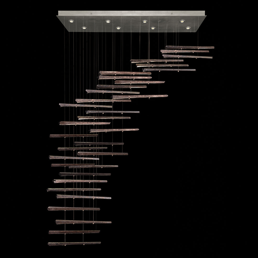 Fine Art Elevate 894840-151ST Chandelier Light - Silver Leaf