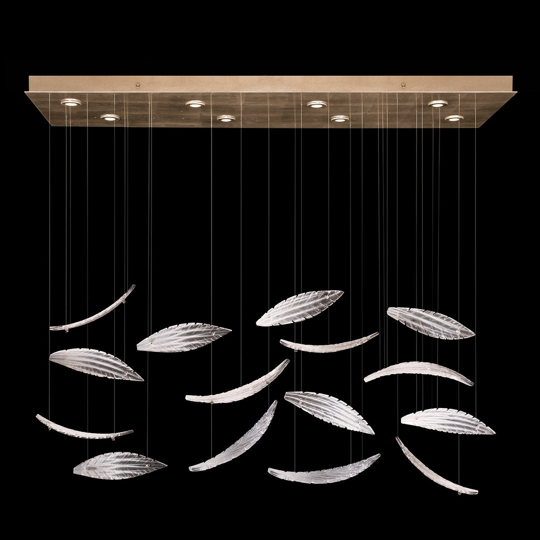 Fine Art Elevate 894840-222ST Pendant Light - Gold Leaf